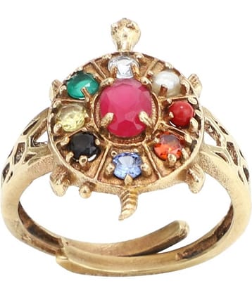 Astrodidi Multicolour Single Finger Rings ( Pack of 1 )