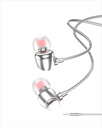 LYNE Signal 8 Magnetic Wired  (White, In The Ear)