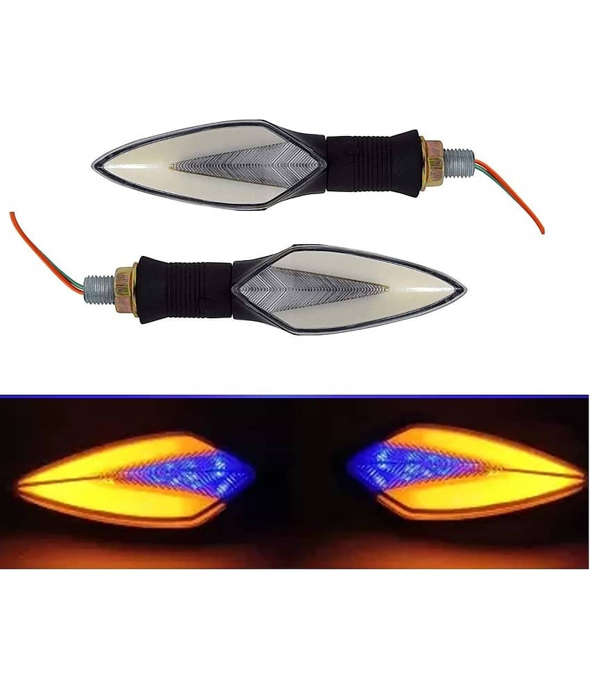 AKSMIT Front Bike Indicator For Two Wheelers