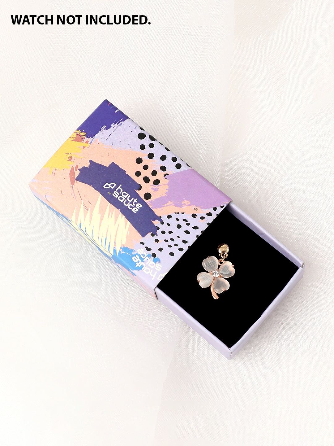 Joelle Flower Snap Button Charm-Charms