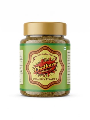 Chatkara Masala Dhaniya Powder | Coriander Powder for Cooking | Fresh Ground Spice for Daily Use | Ideal for Curry Gravy and Seasoning Chatkara Masala Dhaniya Powder | Coriander Powder for Cooking | Fresh Ground Spice for Daily Use | Ideal for Curry Gravy and Seasoning