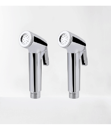 BATHONIX ABS Continental Health Faucet Head Only 2pcs Plastic(ABS) Health Faucet (Water Sprayer)
