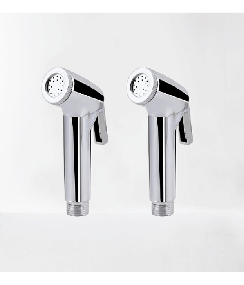 BATHONIX ABS Continental Health Faucet Head Only 2pcs Plastic(ABS) Health Faucet (Water Sprayer)