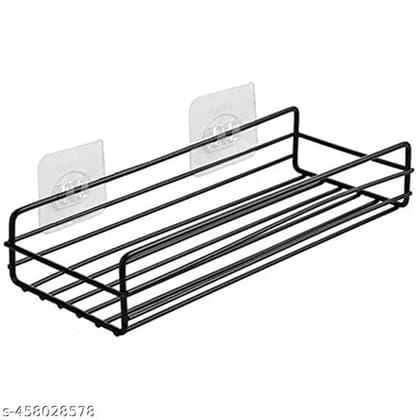 TRYKSHA Stainless Steel Self Adhesive Soap Dish Holder Rack (Black) TRYKSHA Stainless Steel Self Adhesive Soap Dish Holder Rack (Black)