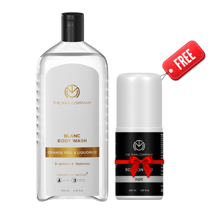 Blanc Body Wash | Orange Peel & Liquorice (200ml) Blanc Body Wash | Orange Peel & Liquorice (200ml) - Body Wash and Free Roll-On Deo