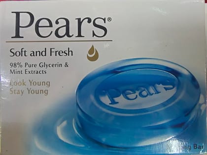 Pears bathing soap soft and fresh