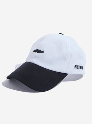 Two Tone Cap-BLACK & WHITE