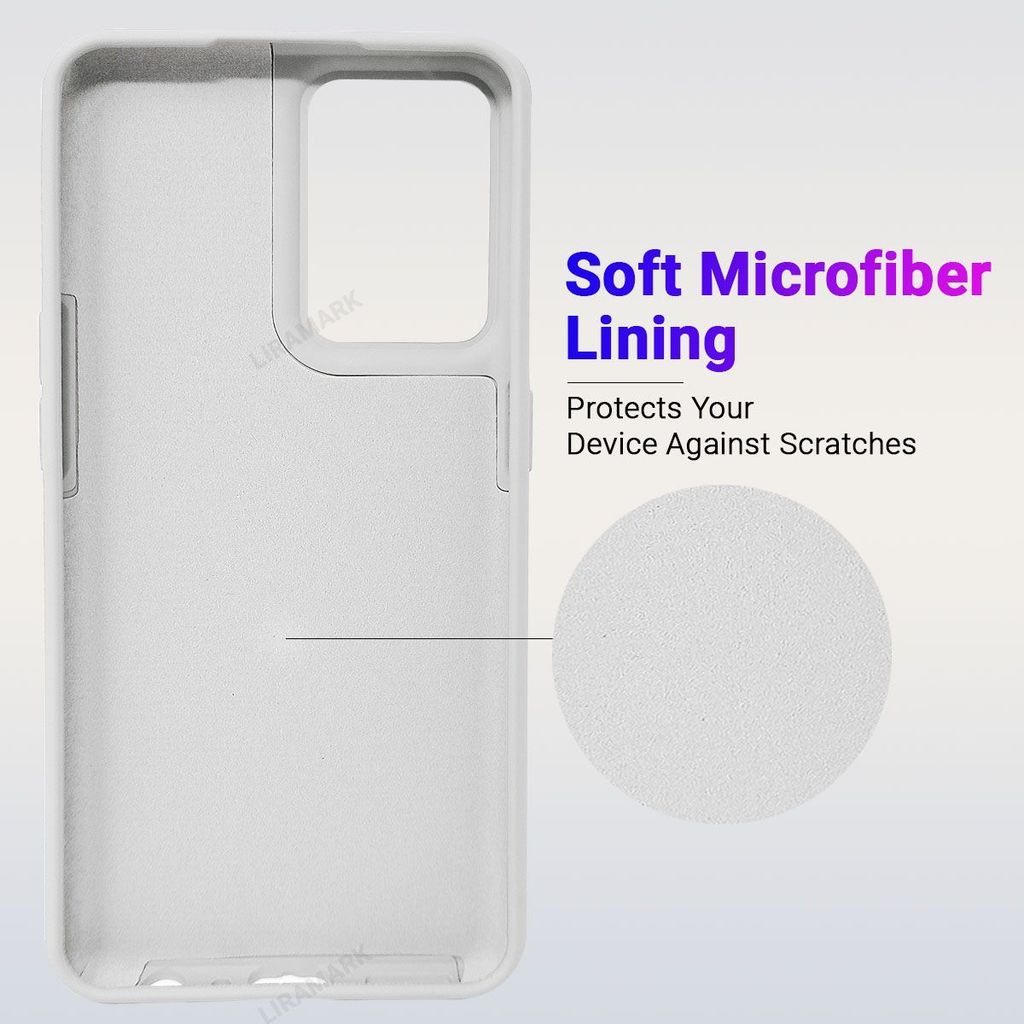 LIRAMARK Liquid Silicone Soft Back Cover Case for OnePlus Nord CE 2 5G / 1+Nord CE 2 5G