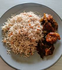 CHICKEN FRIED RICE - CHILI CHICKEN ( 2 PIECES ) COMBO