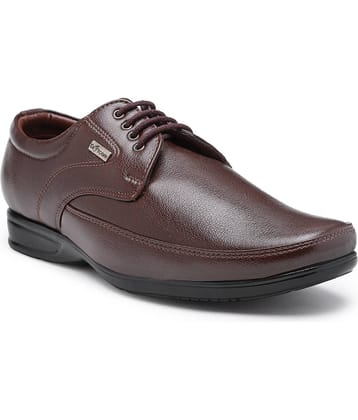 Action - Brown Men's Derby Formal Shoes