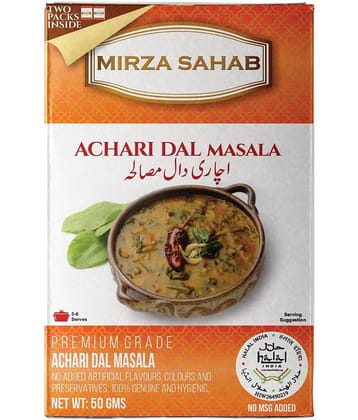 Mirza Sahab Achari Dal Masala Instant Mix 50 gm Pack of 4