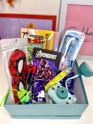 Big Blue Hamper