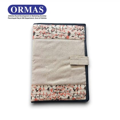 Floral Jute File Folder