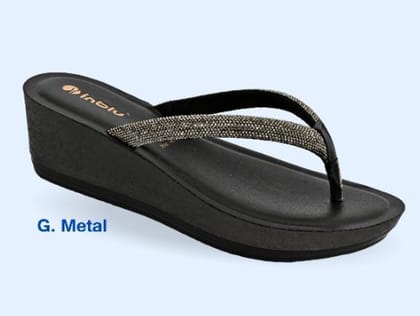 Inblu JF08 G Metal L No 36 Ladies Slipper