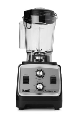 HANS Problend-M 2000 Watts Commercial Blender, 2 Liter Low-Profile Jar, Heavy Duty Professional Machine, Speed & Timer control with Pulse Functions, High Power & Speed Blender, 100% Copper Motor HANS Problend-M 2000 Watts Commercial Blender, 2 Liter Low-