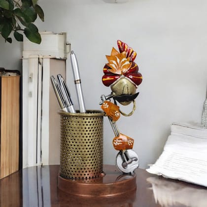 Men with Tumbi Pen Holder