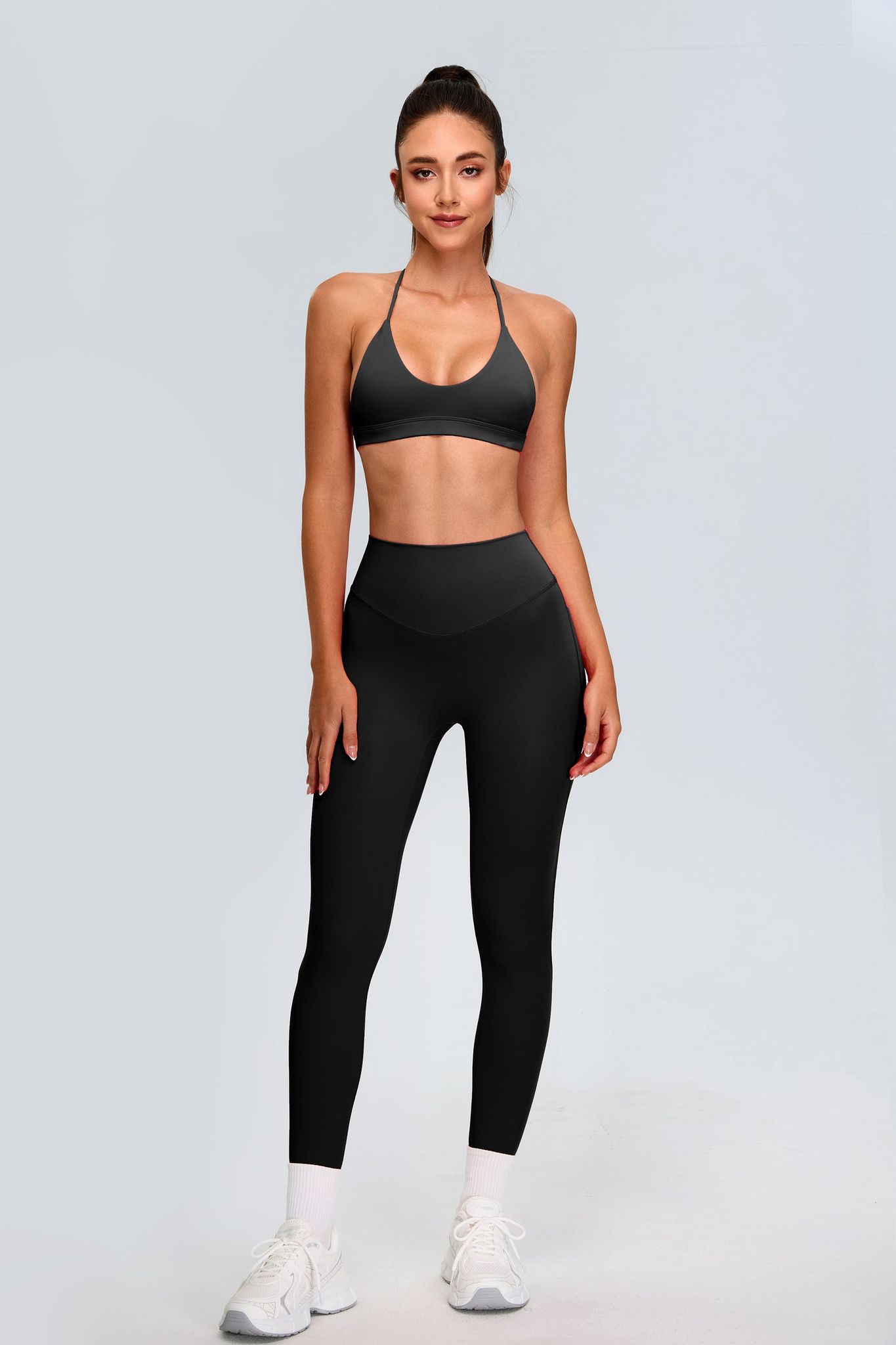 Sydney Noir Sports Bra