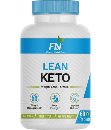 Floral Nutrition Lean keto Fat Burner (Weight Loss) for Women & Men 60 no.s Fat Burner Tablet