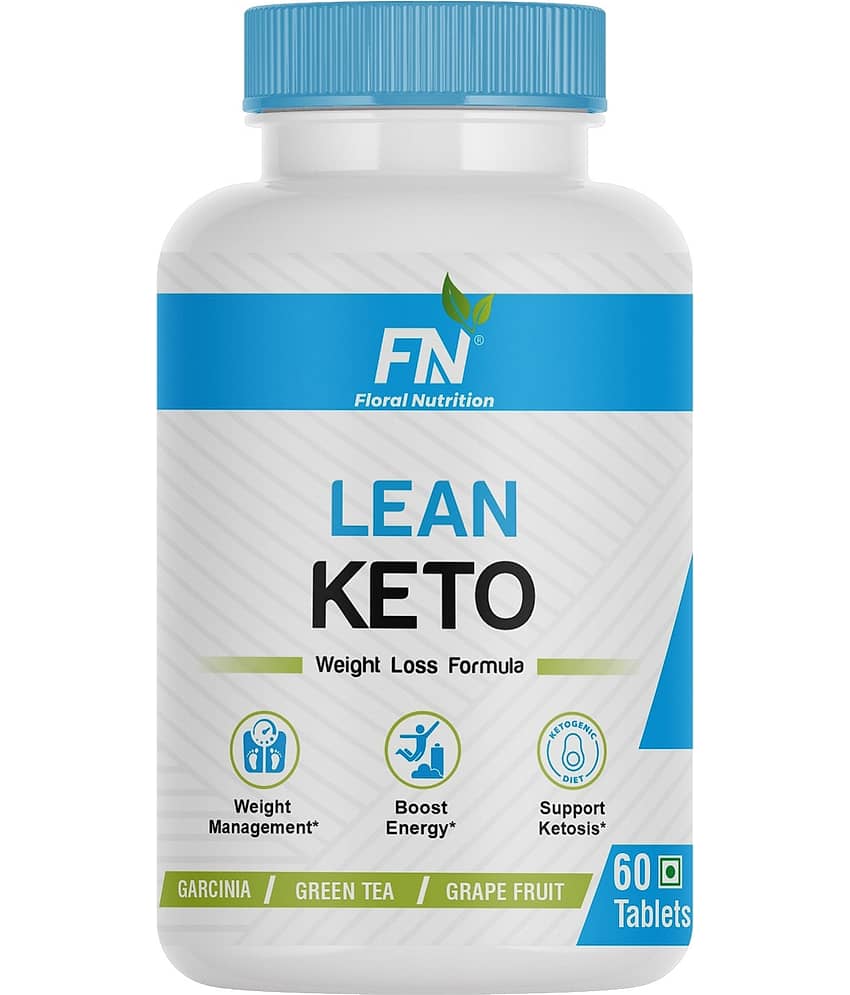 Floral Nutrition Lean keto Fat Burner (Weight Loss) for Women & Men 60 no.s Fat Burner Tablet