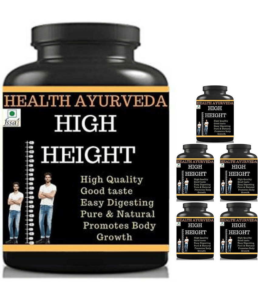 Hindustan Herbal high height plain flavor 0.6 kg Powder Pack of 6