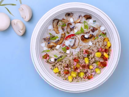 Creamy Shroom & Peppers Stew Bowl