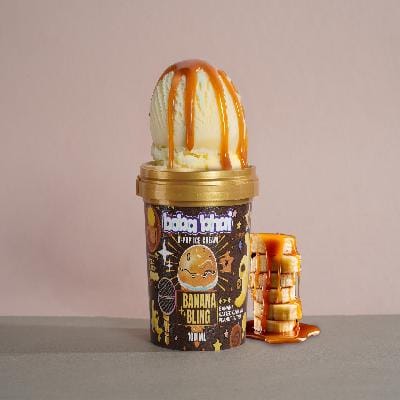 Korean K-Pop Banana Bling Ice Cream - 100 ml Cup