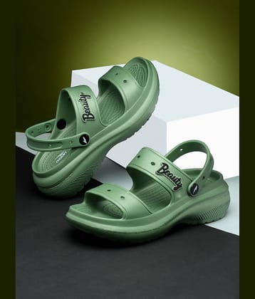 ASIAN Green Clogs