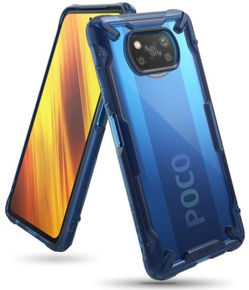 Poco X3 Pro / Poco X3 Back Cover Case | Fusion X - Space Blue