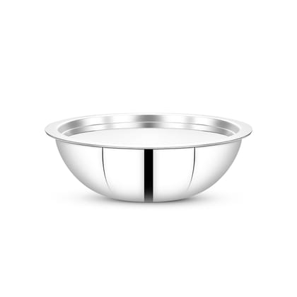 Maxima Tasra Triply Stainless Steel Cookware 32 cm - Induction Friendly, Exotic Color, Multipurpose, and Durable | Without Handle | Non Stick Vessel | Dishwasher Friendly - Capacity - 5.9 LTR Maxima Tasra Triply Stainless Steel Cookware 32 cm - Induction Friendly, Exotic Color, Multipurpose, and Durable | Without Handle | Non Stick Vessel | Dishwasher Friendly - Capacity - 5.9 LTR
