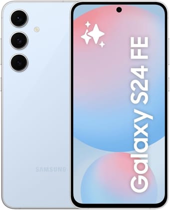 Samsung S24 FE 5G (Blue, 8GB RAM, 256GB Storage) | Exynos 2400e Processor | Dynamic AMOLED Display | Dual Nano-SIM | 4700mAh Battery Samsung S24 FE 5G (Blue, 8GB RAM, 256GB Storage) | Exynos 2400e Processor | Dynamic AMOLED Display | Dual Nano-SIM | 4700