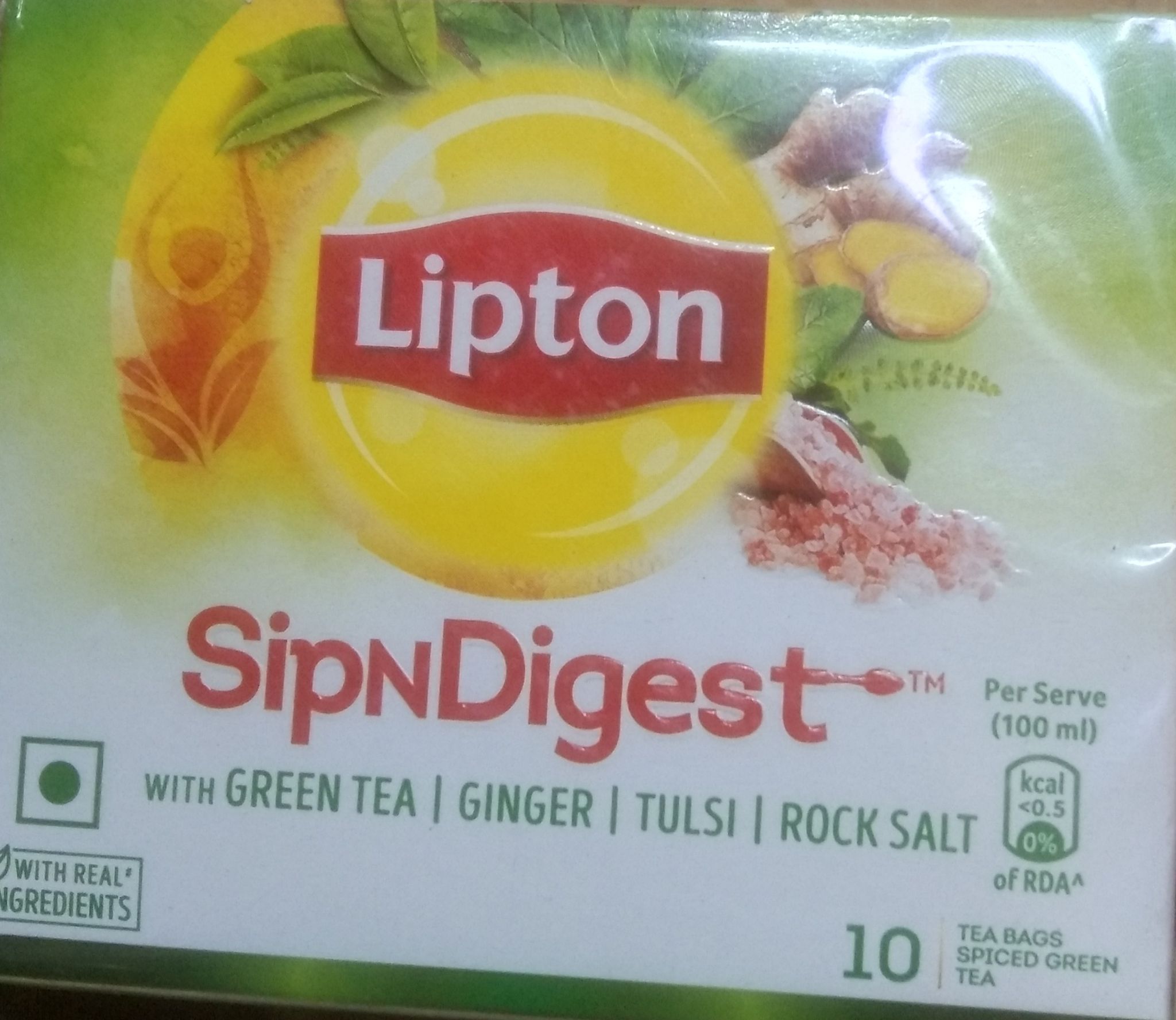 Lipton spin digest 10tea bag