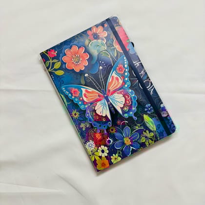 Floral Design Journal  (Aesthetic Vibes) A5 Size-Design1
