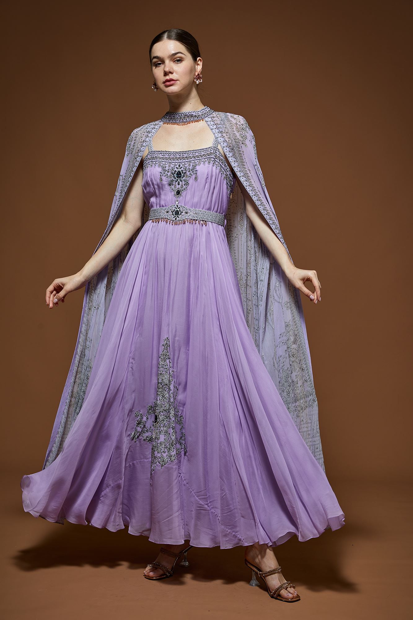Mauve Kaftan-XS