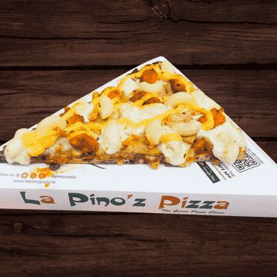 Cheesy Macaroni Non-veg Pizza (Personal Giant Slice (22.5 Cm))