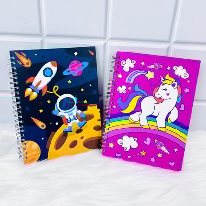Spiral Diary: A Practical Companion for Organized Living-Unicorn