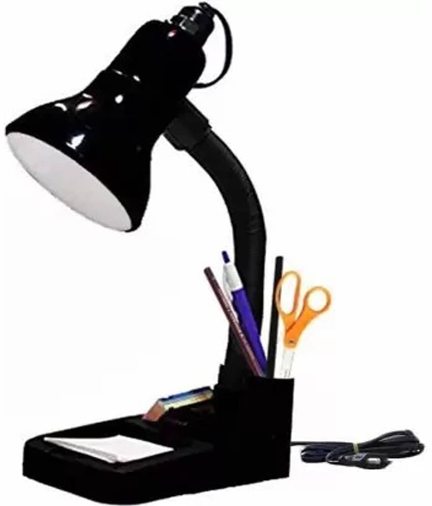 ZESTRUM Red Study Table Lamp ( Pack of 1 )