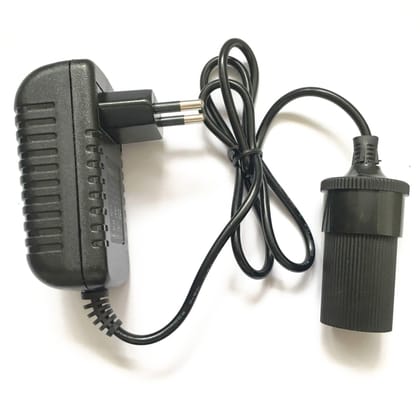 AC to 12V Car Cigarette Lighter Socket Power Adapter Converter