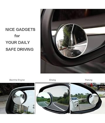 purple dust Side Mirror Visor Transparent Set of 2