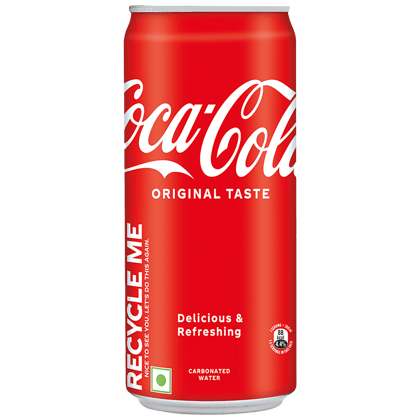 Coca Cola Original Taste Soft Drink, 300 Ml Can