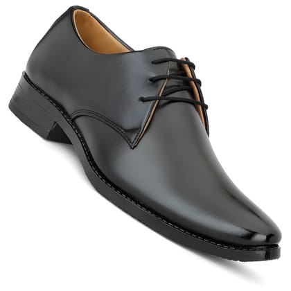 WUGO::Latest Gorgeous Men Formal Shoes|Black Derby Shoes|Outdoor Office Shoes For Men's & Boys (Free Home Delivery)