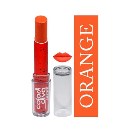 Color Diva Love Collection Lipstick Orange 4.5 gm