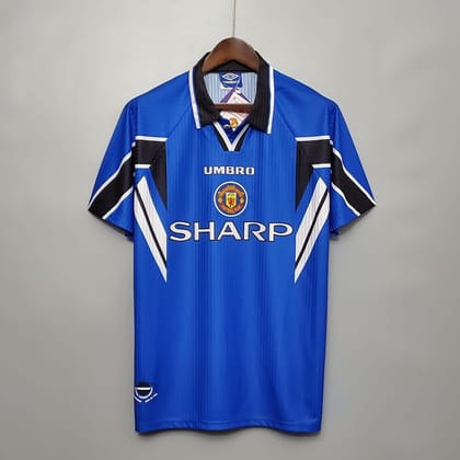 Manchester United 1996-97 Umbro Third Retro Jersey-S