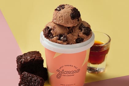 Coffee Dunked Brownie
