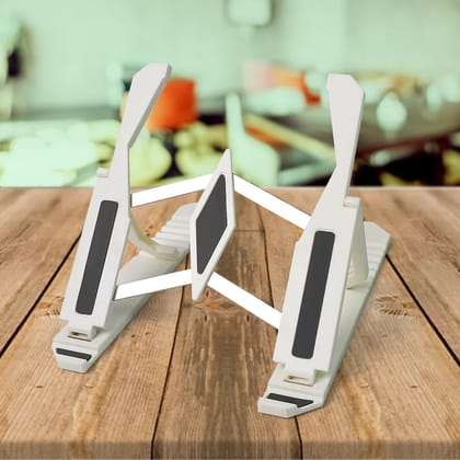 Multi-Position Adjustable Tablet / mobile Phone / bracket Holder (Plastic Body) (1 Pc)