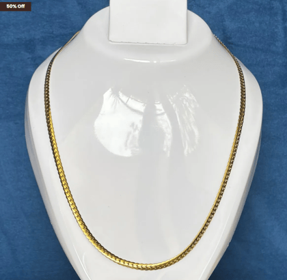 Anti Tarnish Thick Chain