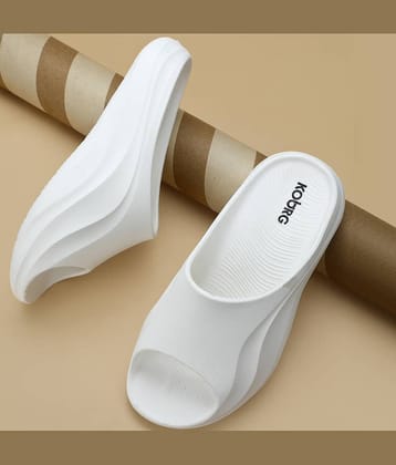 koburg Light Grey Men's Slide Flip Flop