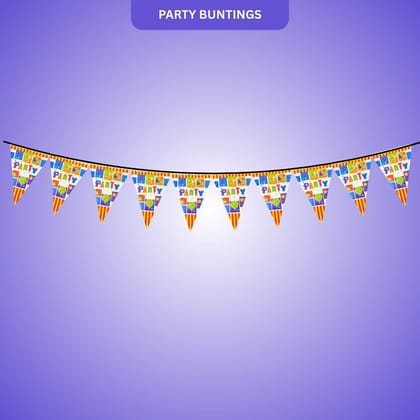 Party Buntings - Over 9 FT
