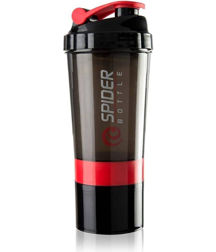 Horsefit Gym Spider Shaker Bottle with 2 Storage Compartment