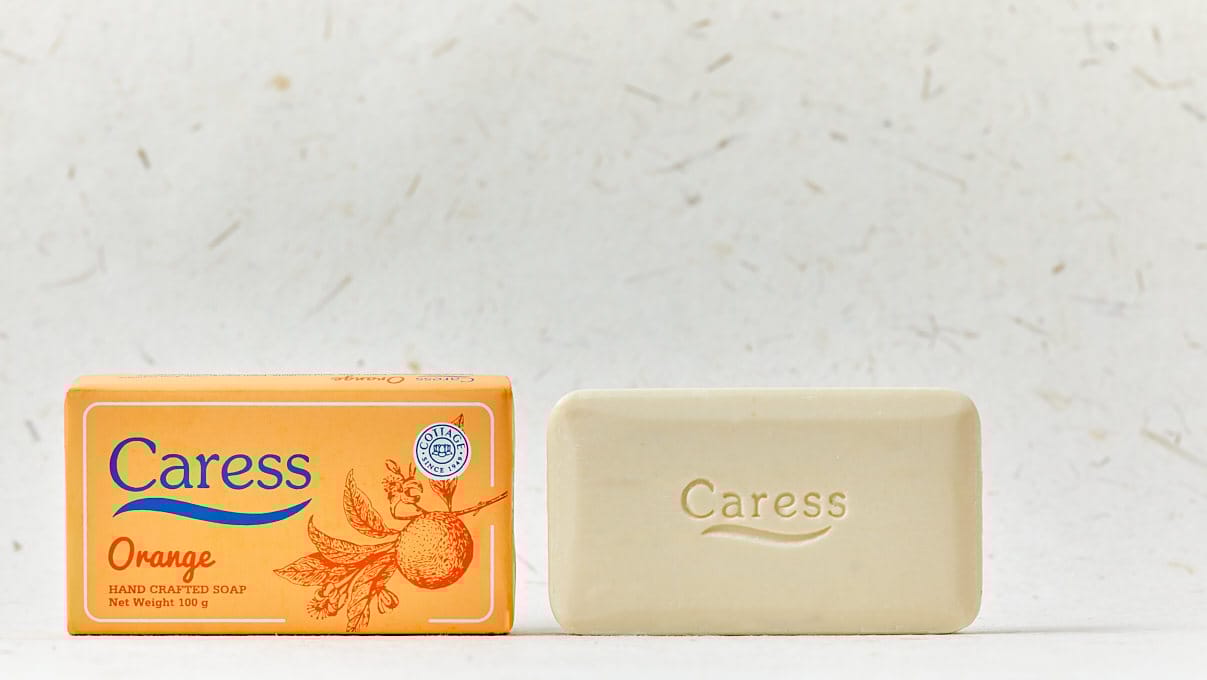 Orange - Caress 100 Gms Soaps