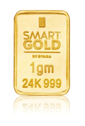 Dvara SmartGold Rectangle Gold Bar (24K) 1 Gm